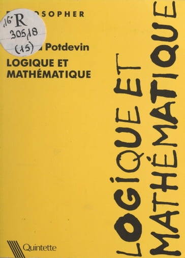 Logique et mathématique - Gérard Potdevin