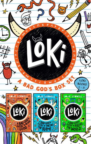 Loki: A Bad God's Box Set (Books 13) - Louie Stowell