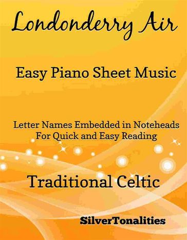 Londonderry Air Easy Piano Sheet Music - SilverTonalities