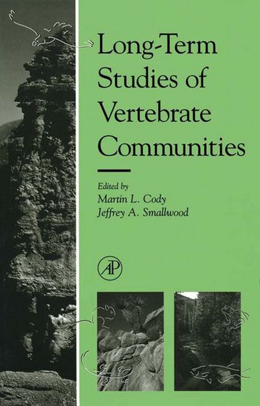 Long-Term Studies of Vertebrate Communities - Martin L. Cody