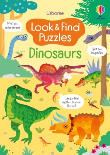 Look and Find Puzzles Dinosaurs - Kirsteen Robson