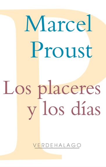Los placeres y los días - Marcel Proust