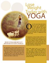 Lose Weight Today With Yoga