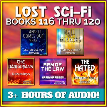 Lost Sci-Fi Books 116 thru 120 - Lester Del Rey - Fredric Brown - Algis Budrys - Frederik Pohl - Harry Harrison