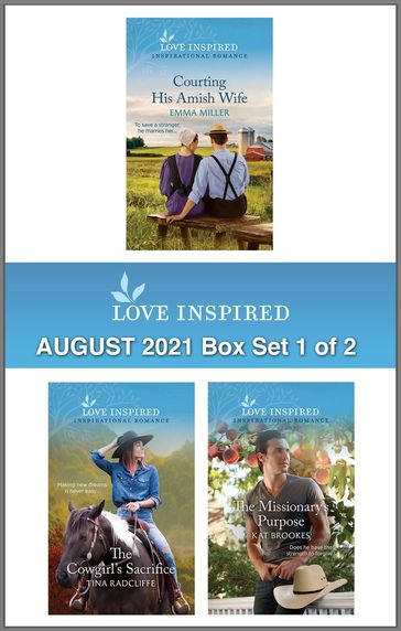 Love Inspired August 2021 - Box Set 1 of 2 - Emma Miller - Kat Brookes - Tina Radcliffe