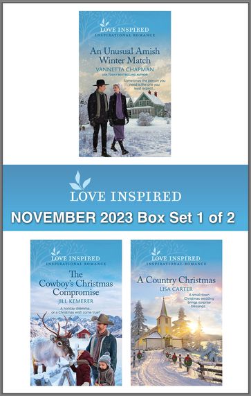 Love Inspired November 2023 Box Set - 1 of 2 - Vannetta Chapman - Jill Kemerer - Lisa Carter