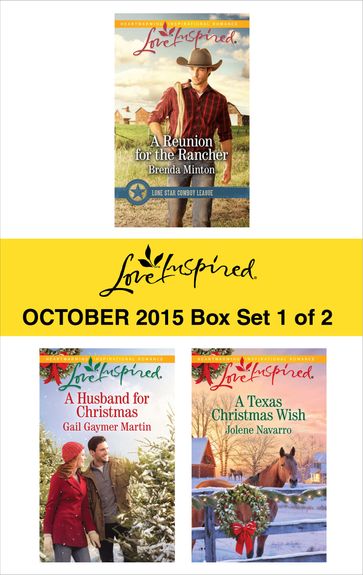 Love Inspired October 2015 - Box Set 1 of 2 - Brenda Minton - Gail Gaymer Martin - Jolene Navarro