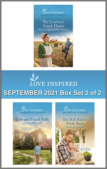 Love Inspired September 2021 - Box Set 2 of 2 - Heidi McCahan - Laurel Blount - Pamela Desmond Wright