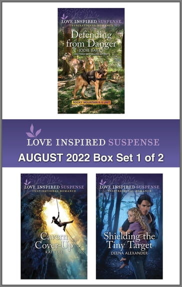 Love Inspired Suspense August 2022 - Box Set 1 of 2 - Jodie Bailey - Katy Lee - Deena Alexander