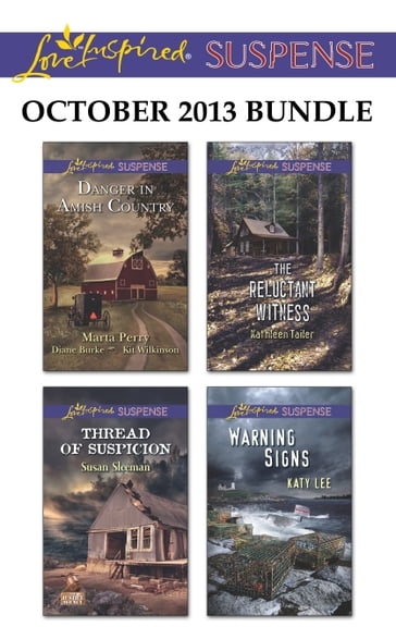 Love Inspired Suspense October 2013 Bundle - Susan Sleeman - Kathleen Tailer - Katy Lee - Marta Perry - Diane Burke - Kit Wilkinson