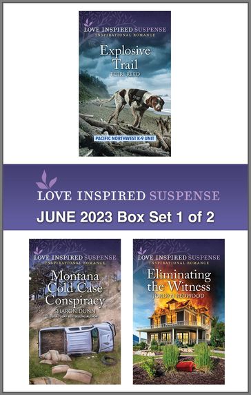 Love Inspired Suspense June 2023 - Box Set 1 of 2 - Terri Reed - Sharon Dunn - Jordyn Redwood