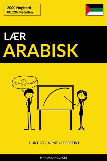 Lær Arabisk: Hurtigt / Nemt / Effektivt: 2000 Nøgleord - Pinhok Languages