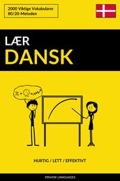 Lær Dansk: Hurtig / Lett / Effektivt: 2000 Viktige Vokabularer