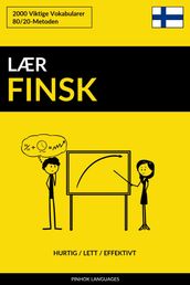 Lær Finsk: Hurtig / Lett / Effektivt: 2000 Viktige Vokabularer