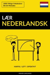 Lær Nederlandsk: Hurtig / Lett / Effektivt: 2000 Viktige Vokabularer