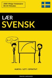 Lær Svensk: Hurtig / Lett / Effektivt: 2000 Viktige Vokabularer
