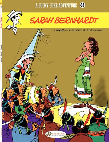 Lucky Luke (english version) - Volume 63 - Sarah Bernhardt - Morris - Jean Léturgie - Xavier Fauche