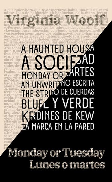 Lunes o martes - Monday or Tuesday - Virginia Woolf