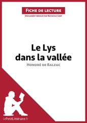 Le Lys dans la vallée d Honoré de Balzac (Fiche de lecture)