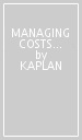 MANAGING COSTS AND FINANCE - POCKET NOTES