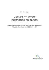 MARKET STUDY OF DOMESTIC LPG IN GCC