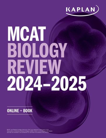 MCAT Biology Review 2024-2025 - Kaplan Test Prep