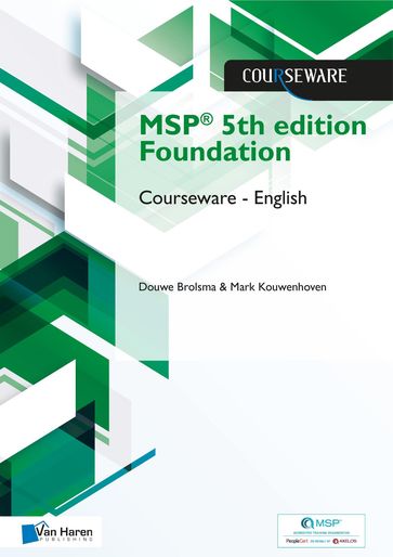 MSP® 5th edition Foundation Courseware - English - Douwe Brolsma - Mark Kouwenhoven