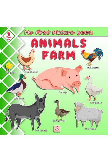 MY FIRST PICTURE BOOK ANIMALS FARM - Roseline BILSKI