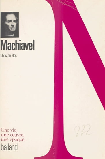 Machiavel - Christian Bec