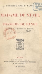 Madame de Staël et François de Pange