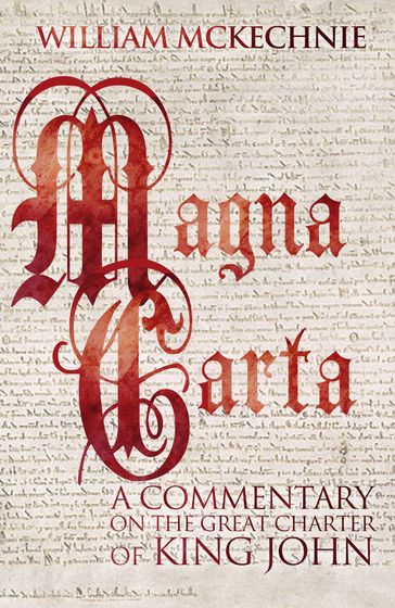 Magna Carta - William Sharp McKechnie