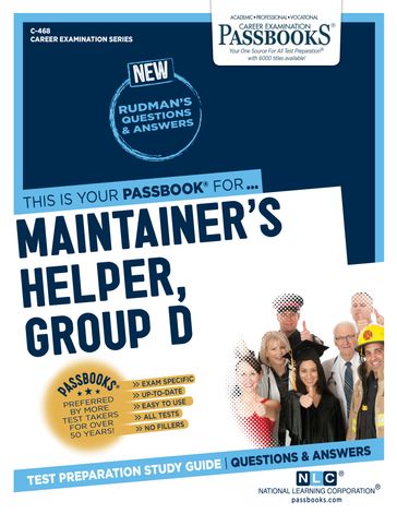 Maintainer's Helper, Group D - National Learning Corporation