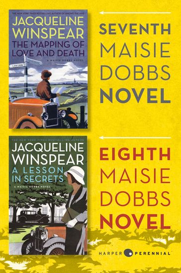 Maisie Dobbs Bundle #3: The Mapping of Love and Death and A Lesson in Secrets - Jacqueline Winspear