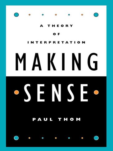 Making Sense - Paul Thom