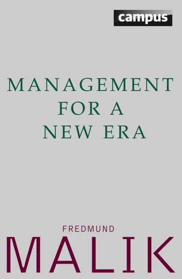 Management For a New Era - Fredmund Malik