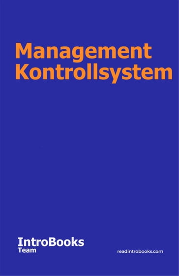 Management Kontrollsystem - IntroBooks Team