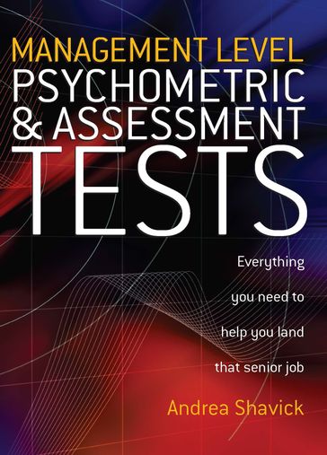 Management Level Psychometric and Assessment Tests - Andrea Shavick