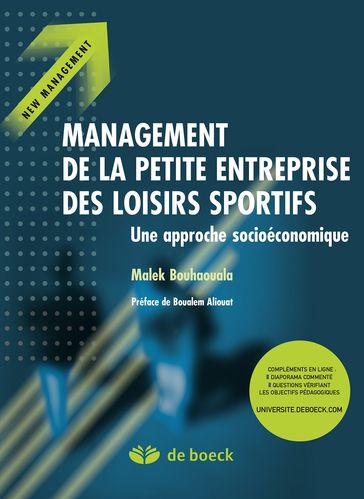 Management de la petite entreprise des loisirs sportifs - Malek Bouhaouala - Boualem Aliouat