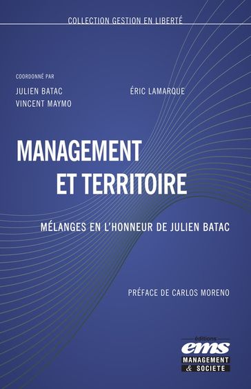 Management et territoire - Julien Batac - Eric Lamarque - Vincent Maymo