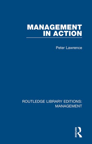 Management in Action - Peter Lawrence