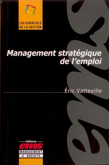 Management stratégique de l'emploi - Eric VATTEVILLE