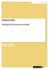 Managerial Entrepreneurship
