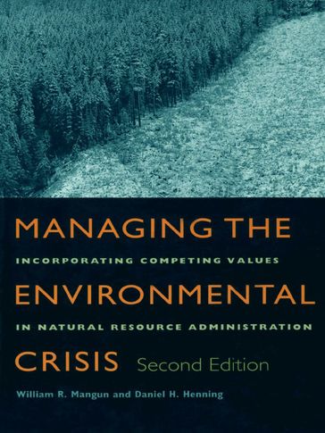 Managing the Environmental Crisis - Daniel H. Henning - William R. Mangun