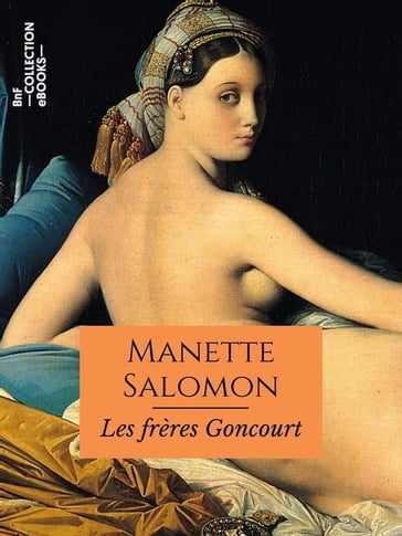 Manette Salomon - Edmond de Goncourt - Jules de Goncourt