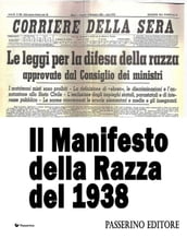 Il Manifesto della Razza del 1938