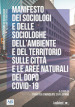 Manifesto dei sociologi e delle sociologhe dell ambiente e del territorio sulle città e le aree naturali del dopo Covid-19