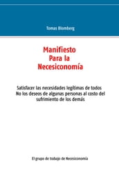 Manifiesto Para la Necesiconomía