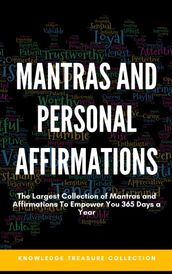 Mantras and Personal Affirmations