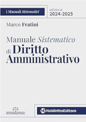 Manuale sistematico di diritto amministrativo 2024-2025