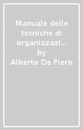 Manuale delle tecniche di organizzazione musicale